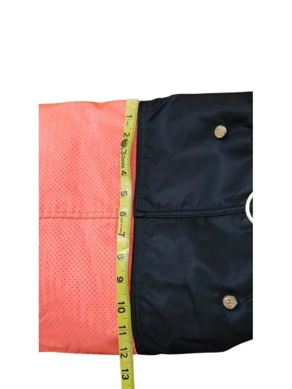 Lululemon Do It Up Gym Bag Neon Coral Navy Large Duffle Crossbody Travel Sport